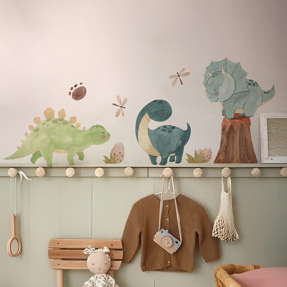 공룡 벽 데칼, 디노 알파벳 벽 스티커, 소년 소녀 어 - Baby Nursery Decor Girl 리뷰 및 가격